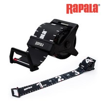 라팔라 RCD 롤줄자 150cm 계측자 방어 부시리 계측자 배스루어 낚시줄자, 블랙 150cm