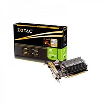 ZOTAC 조텍 지포스 GT 730 존 에디션 4GB DDR3 PCI Express 2.0 x16x8 레인 그래픽 카드ZT711520L