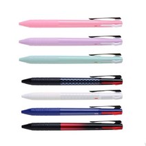 제트스트림 슬림콤펙트 3색볼펜 0.38 0.5, 제트스트림슬림콤펙트3색볼펜0.5mm, 보르도