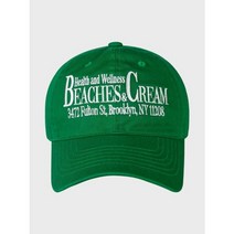 [비치스앤크림] HEALTH AND WELLNESS CAP-GREEN