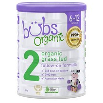 Aussie Bubs 그래스 페드 분유 800g 1팩 2단계 6~12개월 Bubs Organic Grass Fed Follow-On Formula Stage