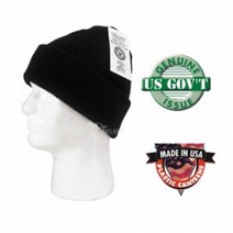 미군 오리지날 울 워치캡 빵모자 블랙 OD 네이비