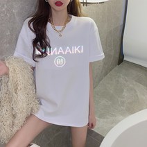 여름 야상 야광 반팔 티셔츠 이너웨어 아우터 서양풍 루즈핏 상의 ins 러쉬 아웃
