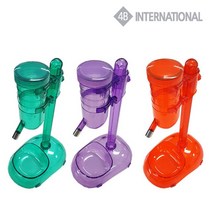 급수기 급식기 애견 강아지 고양이 물병 음수기 물통 335741EA, 퍼플, 본상품선택