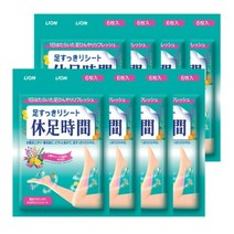 휴족시간 쿨링시트, 6개입, 33개