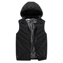 발열조끼 열선 온열 겨울 조끼 겨울 커플 11 존 듀얼 컨트롤 분리형 모자 스마트 난방 조끼 여성 전기 두꺼