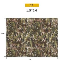 메쉬쉘터 캠핑 타프 모기장 쉘터 1.5x2m 전술 위장 그물 카모 커버 육군 군사 메쉬 패브릭 천 태양 쉼터 사냥 블라인드, [01] CP