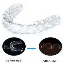 마우스피스 2/4PCS 안티 코 고는 Bruxism 잠자는 입 가드 나이트 껌 방패 트레이 중지 치아 연삭 수면 보조 건강 관리, [02] 4 PCS