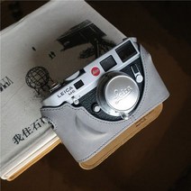 정품 가죽 가방 바디 케이스 Leica M2 M3 M4 M6 M7 MP 미끄럼 방지 핸들 보호 슬리브 박스 수공 사진 카메, 09 10