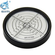 레이저 레벨기 금속 비엔티안 수평 버블 비드 고정밀 레벨 버블 레벨 팬 소형 크로스, 6010mm (6 포인트2mm 블랙 쉘 및 화이트