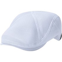 123712 골프모자 먼싱웨어 22 봄 여름 모델 골프 사냥 스트리트 메쉬 남성용, Free Size, WH00(화이트)