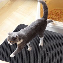 청소가 쉬운 사막화방지 고양이 화장실 모래매트 벌집매트 고양이매트 고양이화장실 고양이모래매트 고양이화장실매트 고양이모래 고양이벌집매트 고양이사막화 고양이사막화방지, 고양이모래매트그레이 4560