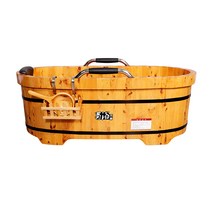 가정용 사우나 1인 욕조 집에서 온천 히노끼 삼나무 홈 집 어르신 베란다 스파, 110cmx65cmx50cm개