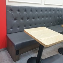 길이50cm당 가격/붙박이소파 의자 쿠션 제작 카페 식당 가정용 업소용 소파맨 wall-204, 1개