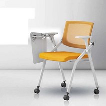 도서관 일체형 책걸상 간이 수험생 회사 교습소책상, 블랙