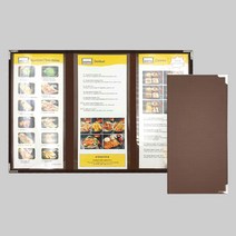 [을지메뉴] 베이직 2단 메뉴판