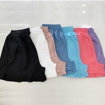 혀니미니 [혀니미니] 800579 잠옷반바지 파자마 3부 여성 잠옷 여름 순면