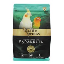 골드윙스 프리미엄 중소형 앵무 사료 GWP-006, 1kg, 1개