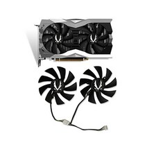 Cavabien 카바비엔 88mm FDC10H12S9-CT129215BURTX 2060 슈퍼 2070 GTX 1660 Ti Zotac GTX용 냉각팬 듀얼 EVOOC RTX2060, 2pcs Cavabien