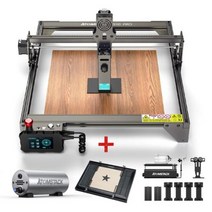 cnc조각기 ATOMSTACK레이저 X7 A10 S10 Pro 50W 레이저 전원 데스크탑 DIY 기계 프린터 고정 초점 로고 조각 절단용, AU+As show 1+50W