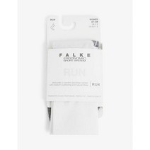 FALKE ERGONOMIC SPORT SYSTEM RU4 Run cotton blend socks WHITE MIX EUR 37 38 팔케 에고노믹 스포츠 시스템 런 코튼 블렌드