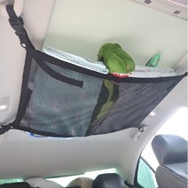 별도표기 차량용 천장네트 수납포켓 천장수납 차량그물망, 블랙S