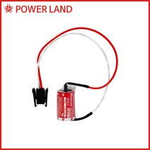 [PLC/열량계 배터리] 맥셀 MAXELL ER3 CHRS RR타입 1/2AA사이즈 3.6V 1100mAh, 1개