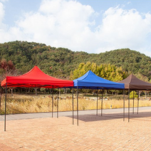 프레임캐노피천막 운동회천막 포장마차천막 2x2, DZ민자풀2X2 크림