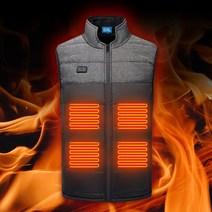 원데이원픽 발열 조끼 열선 겨울조끼 USB 골프 발열조끼 패딩 자켓 충전식 조끼 (보조배터리 증정)