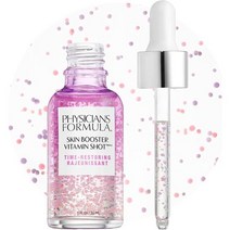 비타민앰플 모공 비타민C 씨 바르는앰플 세럼 Physicians Formula 스킨 비타민 샷 하이드레이팅 케어용 페이스 포뮬러 히알루론산 E 알로에 베라, 복원