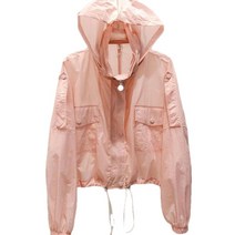 칼노 바람막이 선 스크린 여성 여름 얇은 후드 선 스크린 코트, 2XL, 【핑크】