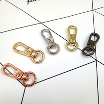 D고리 키링부자재 개고리 열쇠고리부자재 이코상점, 골드