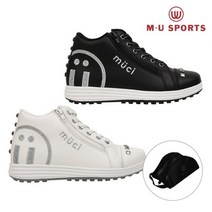 [본사]여성 스터드 하이탑 골프화 MU21C3AF102