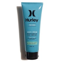 Hurley 남성용 면도 크림 - 알로에 추출물과 비타민 E로 부드러움과 수분 선사 사이즈 177.4ml(6 온스) (3개 팩) 다양한 에센스, Eucalyptus 6 Ounce