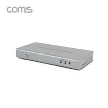 Coms HDMI 화면 분할기(4x1) 4 Input1 Output 컴스 자동분배기 화면분할기 컴퓨터용품 HDMI분배기 네트워크분배기 COMS PC용품 모니터분배기 분배기 영상분배기 HDMI분할기
