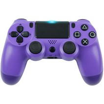 Vaorteng 무선 블 루 투 스 Ps4 컨트롤 러 - 게임 컨트롤 러 내 장 된 스피커 는 Playstation 4 / Pro / Slim 게임 콘 솔 에 사용 되 는, 자주색