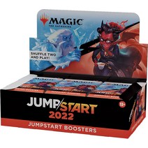 Magic: The Gathering Jumpstart 2022 부스터 박스 | 24팩 (카드 480장) | 2인용 퀵 플레이, 한개옵션0