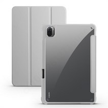 ebook리더기 이북 북 전자책 단말기 전자북Funda-샤오미 패드 5 용 케이스 Mi Pad Pro 스마트 커버 펜슬 홀더 포함 자동 웨이크/슬립 11 인치 코크, 04 Grey, 01 Mi Pad 5 11inch