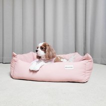 로마팸 강아지방석 파스텔 강아지 고양이 애견 쿠션 방석, 파스텔 강아지방석 핑크