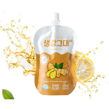 맵지 않은 유자 생강차 100ml 15포 임산부 어린이 무방부제 착즙
