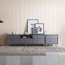 파로마 노엘 1800 TV다이 거실장, 그레이