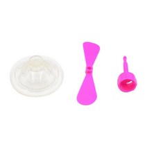 안전 보호 헬멧 모 머리 공사장 현장 안전 장식 운전 고무 헬멧 흡입 컵 프로펠러, 01 Pink