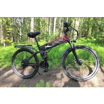 전기자전거 2023년신상 Lafly X3 접이식 전기 산악 자전거 26 인치 휠 파워 1000 W 48 V 145ah 유압 브레이크, Spoke tyre+14.5AH+1000W, 01 14.5AH