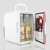 급속냉동고 가정용냉동고 소형냉동고 초저온냉동고 미니냉동고 이중 사용 4l 가정용 자동차 사용 냉장고 미니 냉장고 냉동고 냉각 가열 상자 화장품 냉장고 메이크업 냉장고, 분홍색