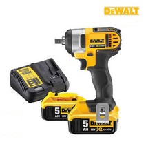 디월트 DCF880P2 충전 임팩렌치 18V 5.0Ah 배터리 2개 전동렌치