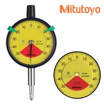 미쓰도요 Mitutoyo 다이얼 게이지 비교측정기 1회전 보급형 0.8mm 2929s, 2972TB 1mm, 1개
