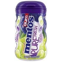 멘토스 퓨어 프레시 검 그레이프 메들리 맛, 1개, 100g