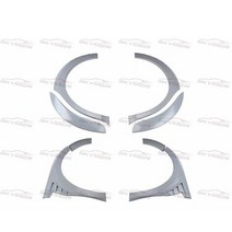 바디킷 CAMRY 2018 + Yofer 스타일 ABS 전면/후면 와이드 펜더 플레어 용 PP 휠 아치 키트 튜닝 바디 머드, 02 unpainted set