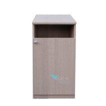 리빙월드 1분류목재 분리수거함50L(제작7일) /재활용분리수거함 실내용분리수거함 나무휴지통