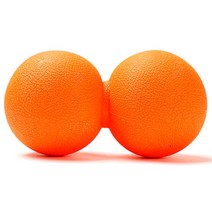 근육 마사지 땅콩 마사지볼, 더블볼, orange